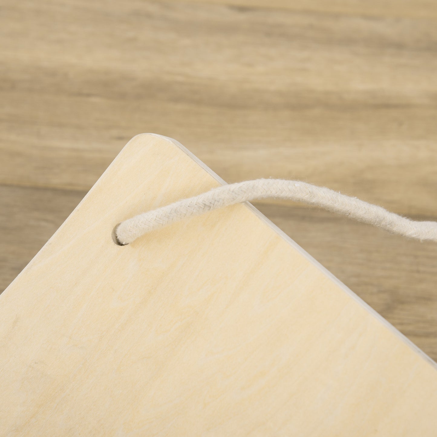 Wood Wobble Board with Ropes, Balance Board for Full Body Workout