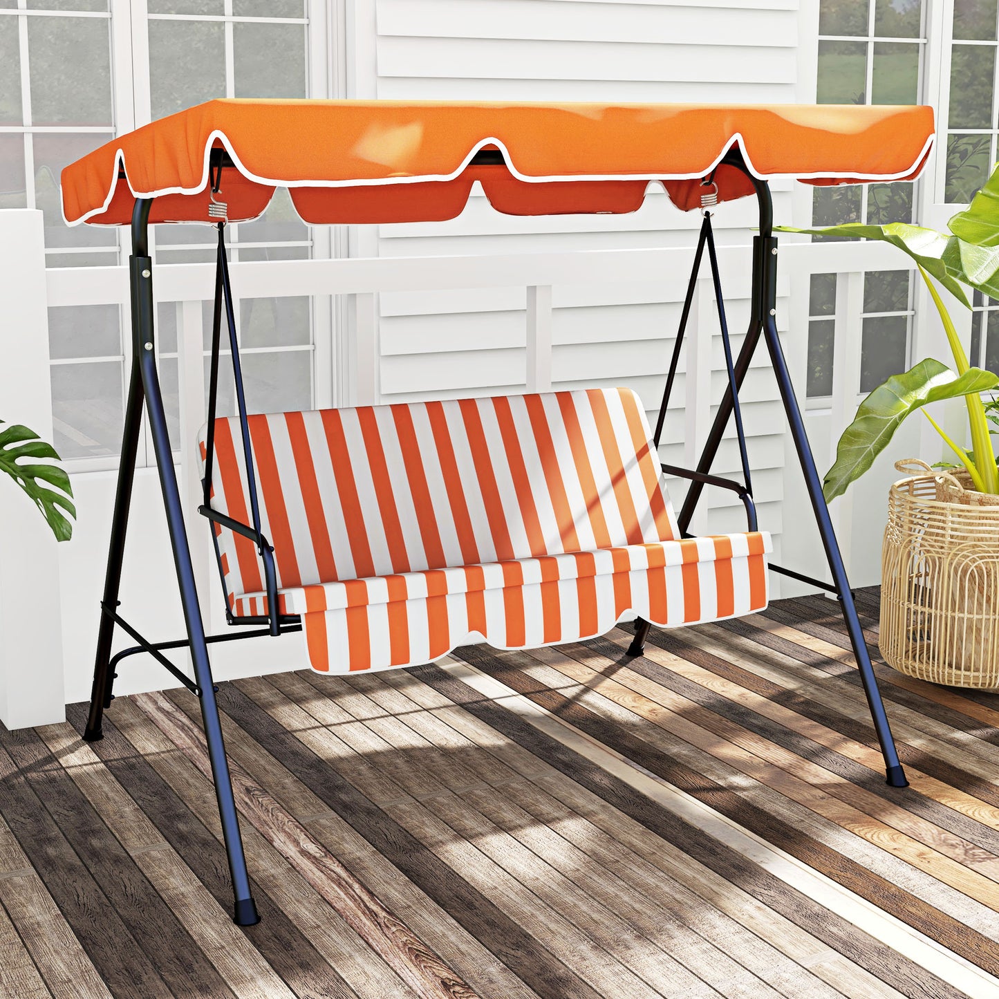 3 Seater Garden Swing Chair