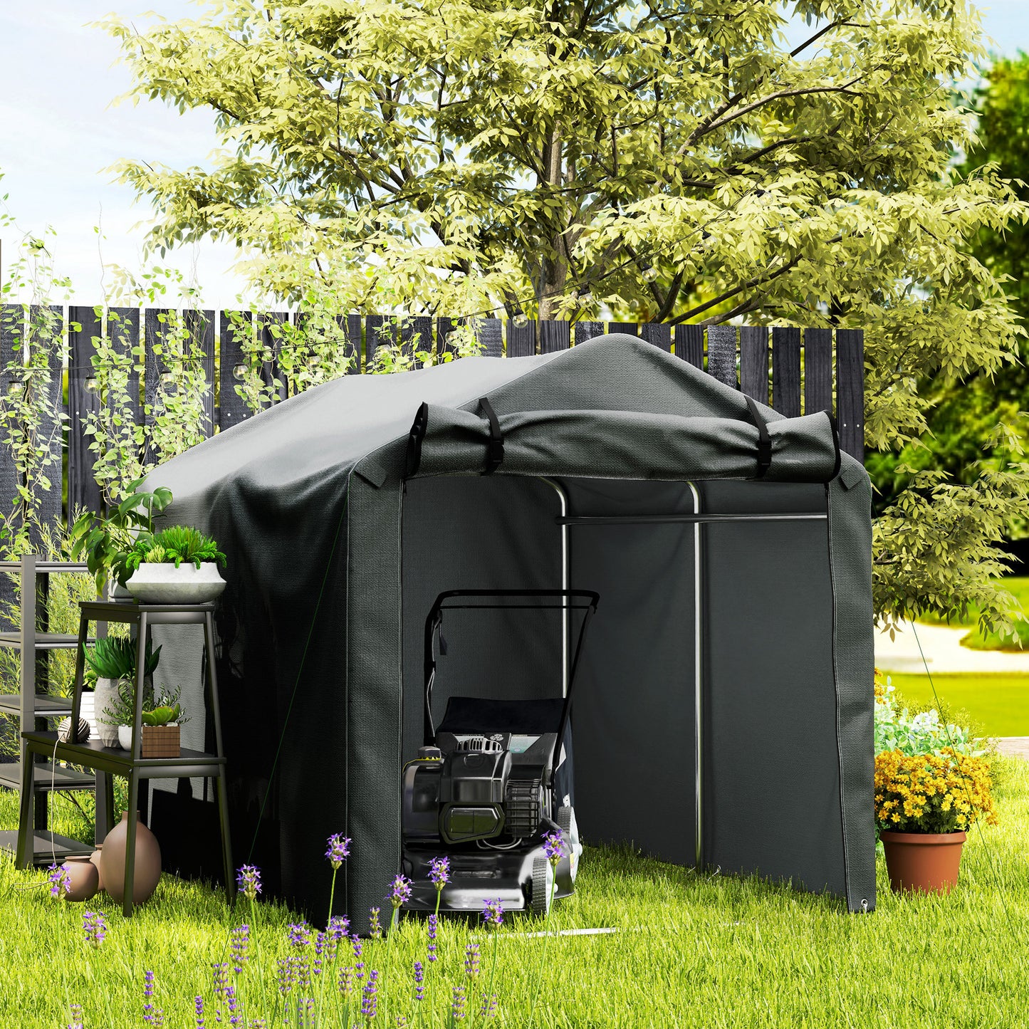 2.2 x 1.6 m Garden Storage Tent