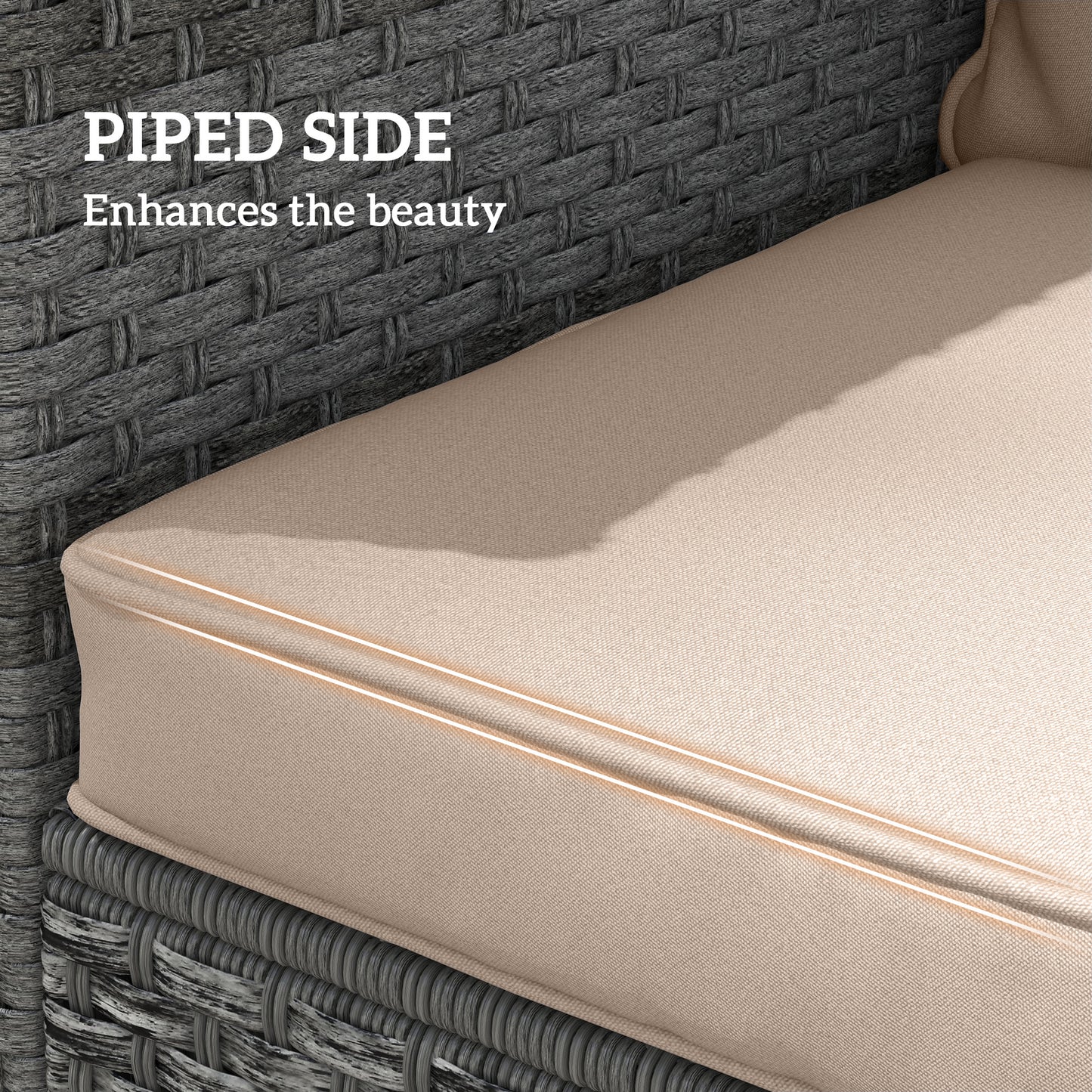 Seat and Back Padded Cushion Set, CUSHION ONLY