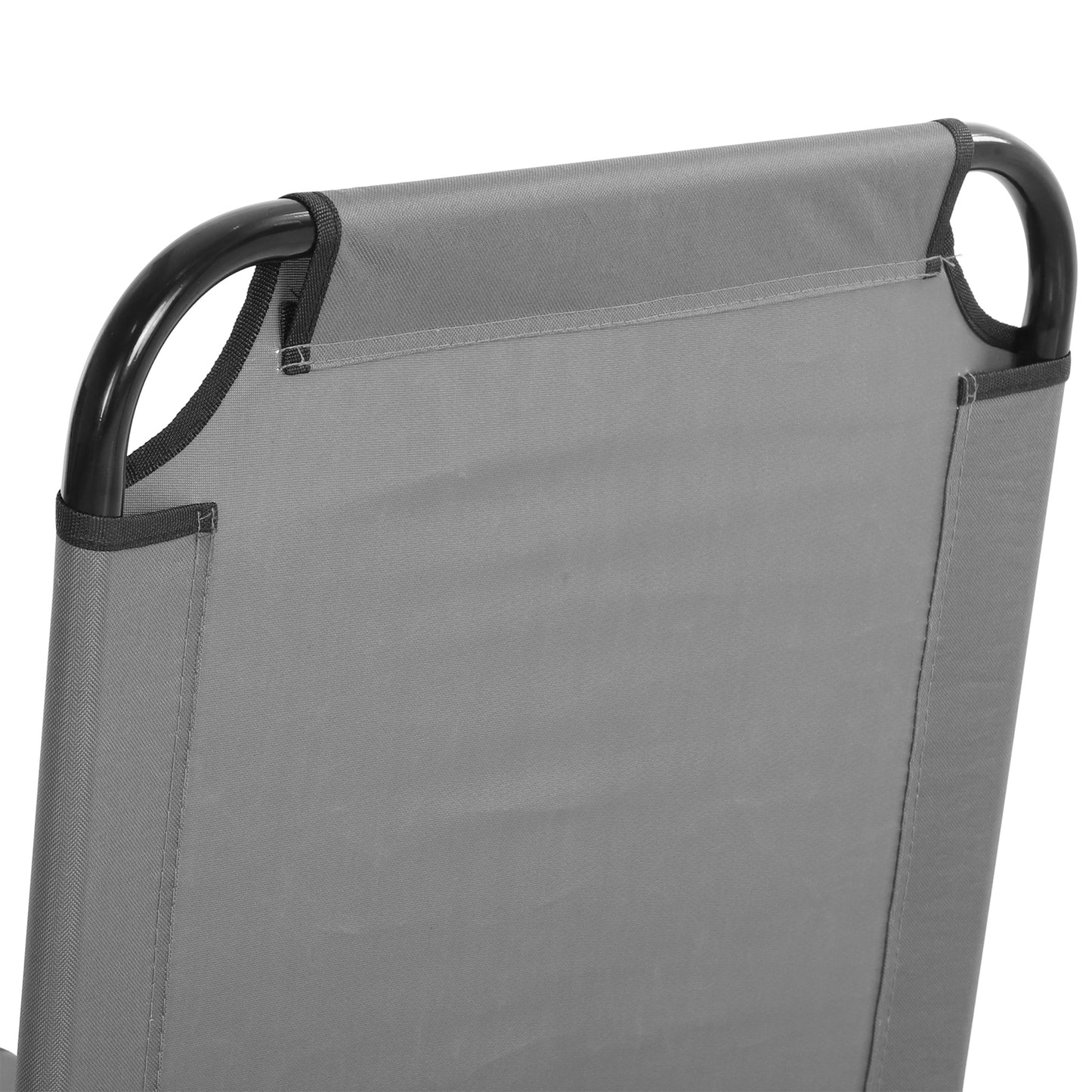 Foldable Sun Lounger with 5-Position Adjustable Backrest (1)