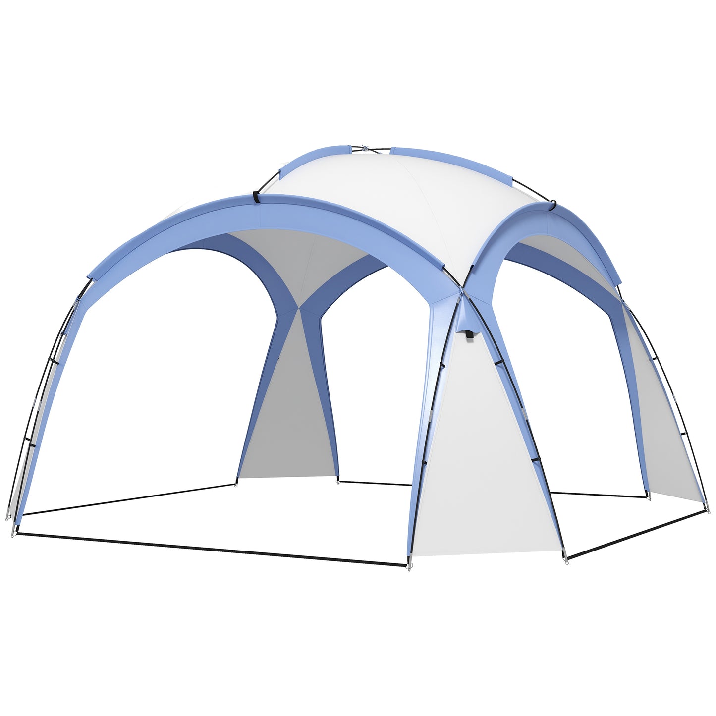 3.5 x 3.5M Camping Gazebo, Outdoor Event Shelter Dome Tent Garden (1)