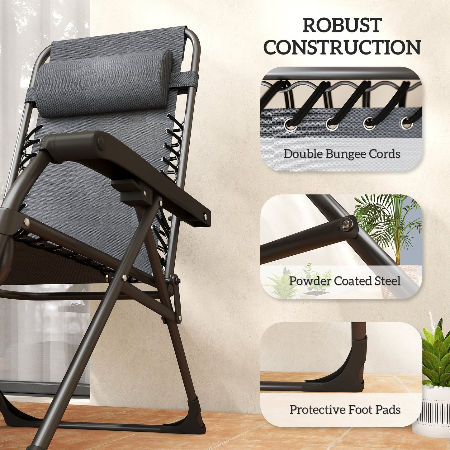 Zero Gravity Chairs Set of 2