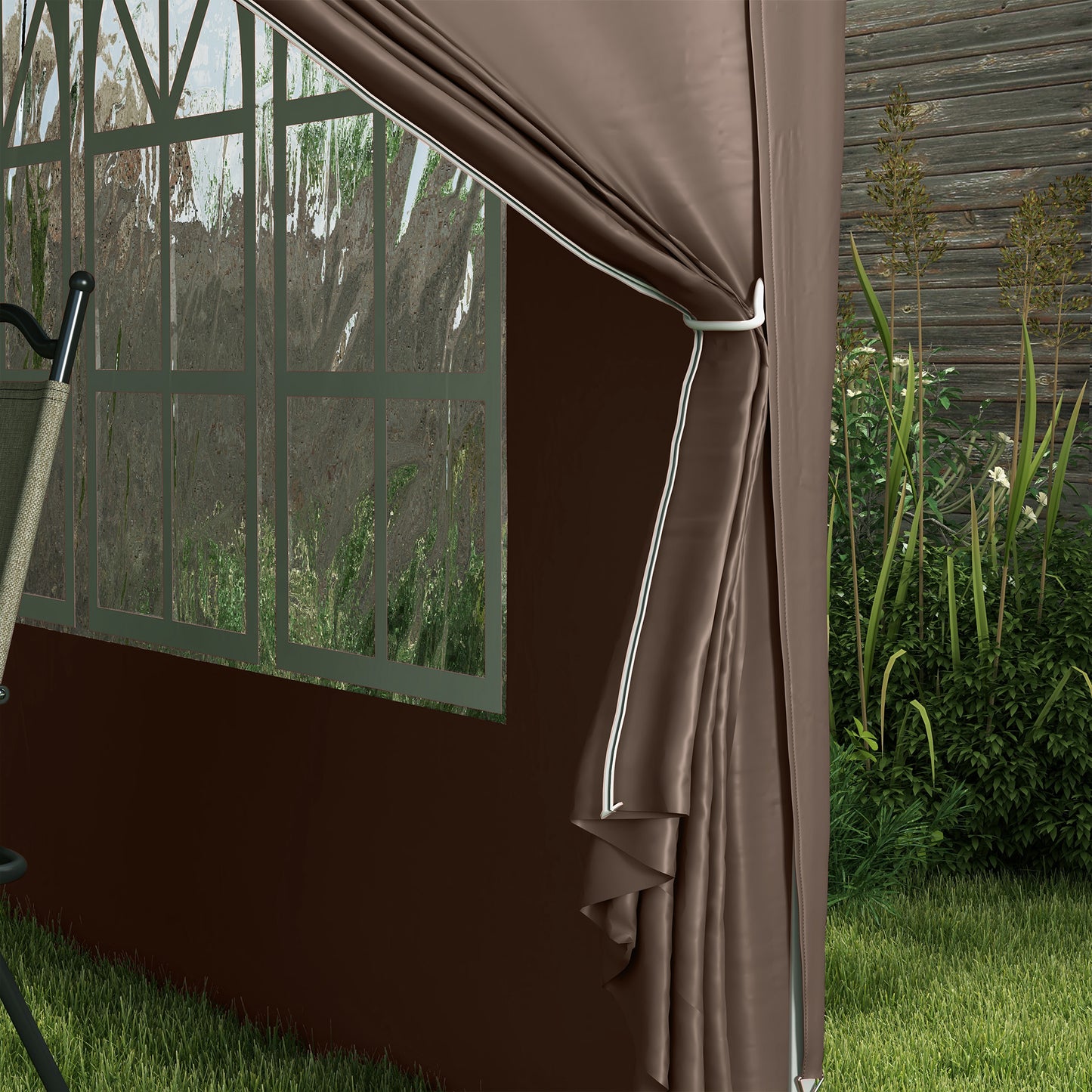 3 x 3 m Pop Up Gazebo, Wedding Party Canopy Tent Marquee
