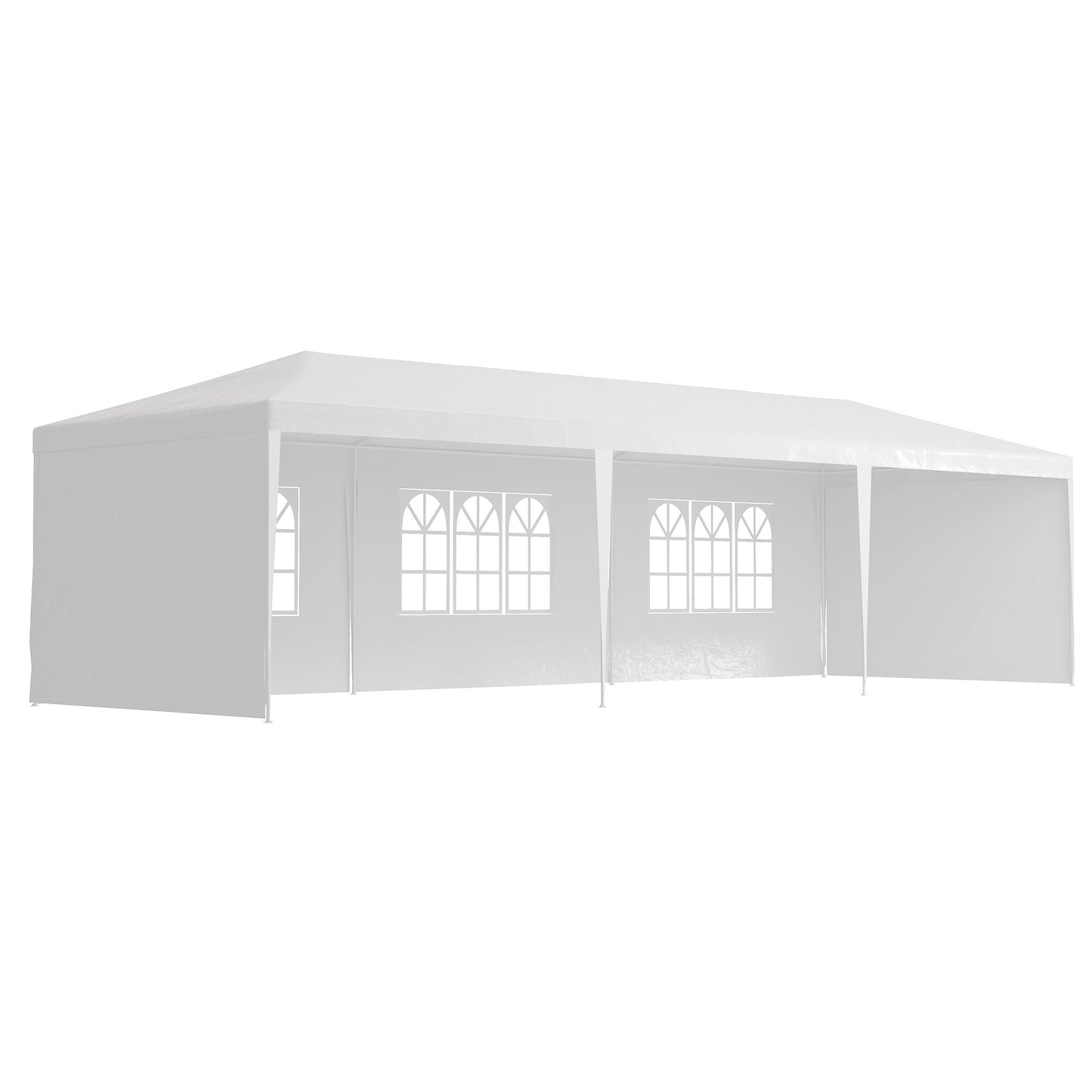 9 x 3 m Party Tent Gazebo Marquee Outdoor Patio Canopy Shelter