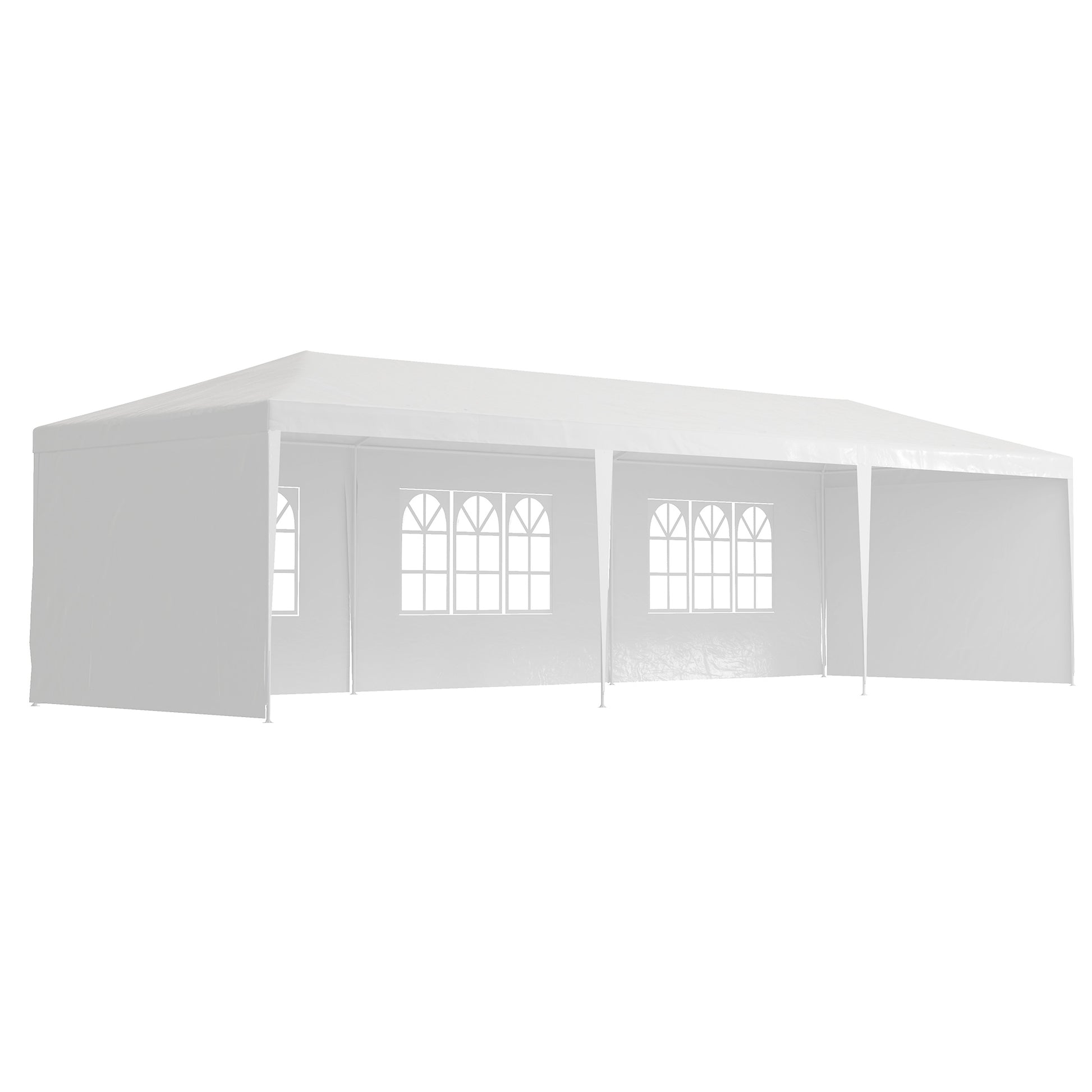 9 x 3 m Party Tent Gazebo Marquee Outdoor Patio Canopy Shelter