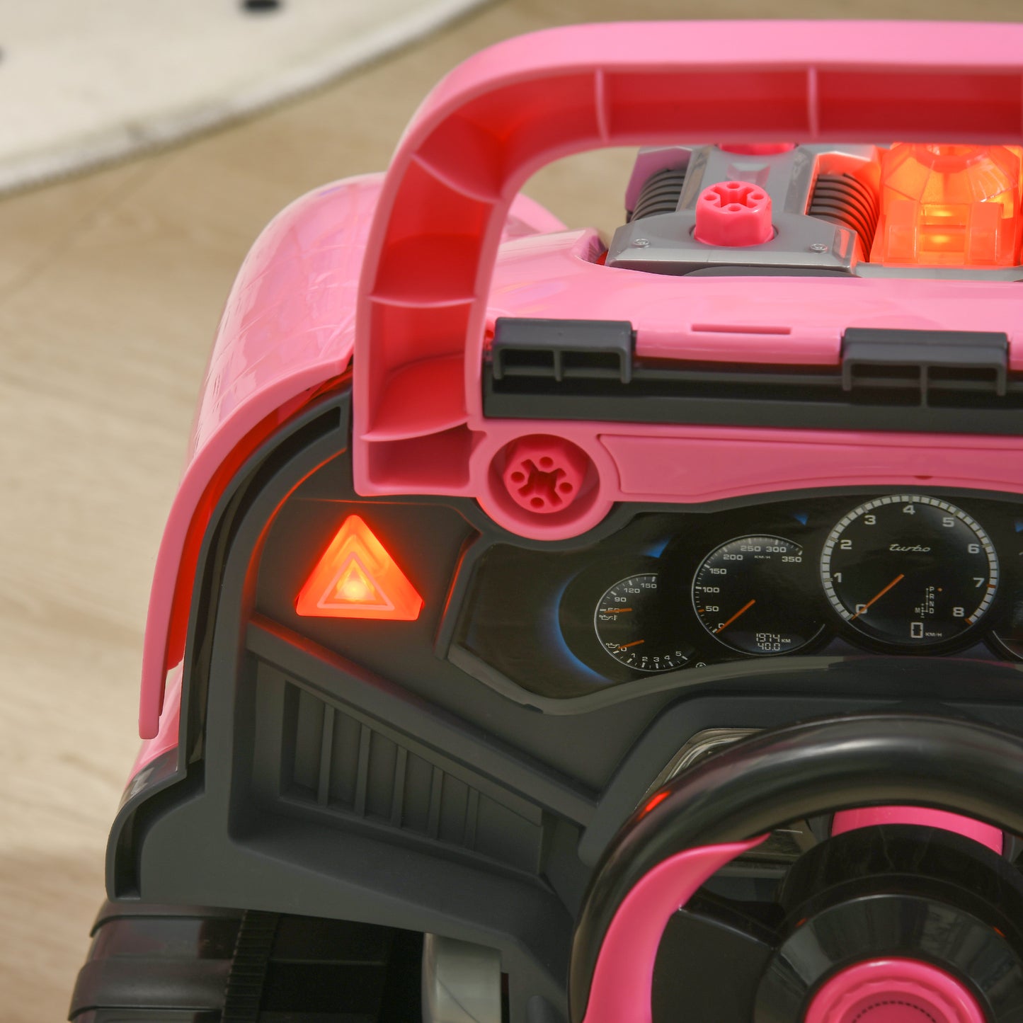 Kids Truck Engine Toy Set, with Horn, Light, Car Key