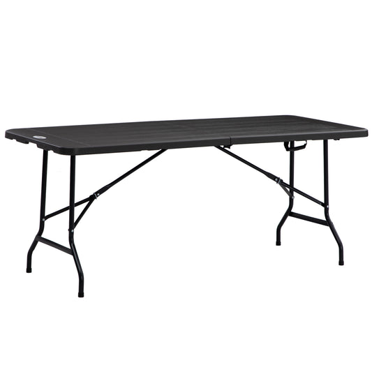 Folding Garden Dining Table for 6