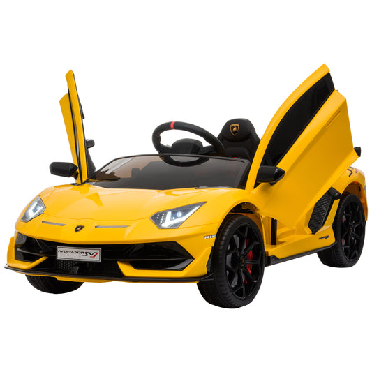 Lamborghini Aventador Licensed 12V Kids Electric Ride On Car Racing