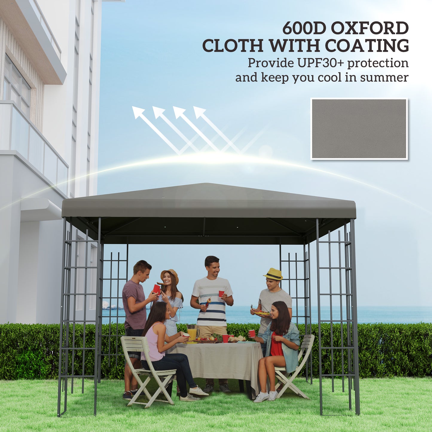 3 x 3(m) Gazebo Frame Replacement