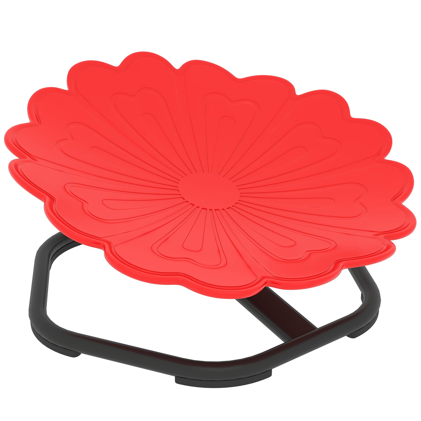Flower-Shaped Sensory Spinning Chair with Non-Slip Base