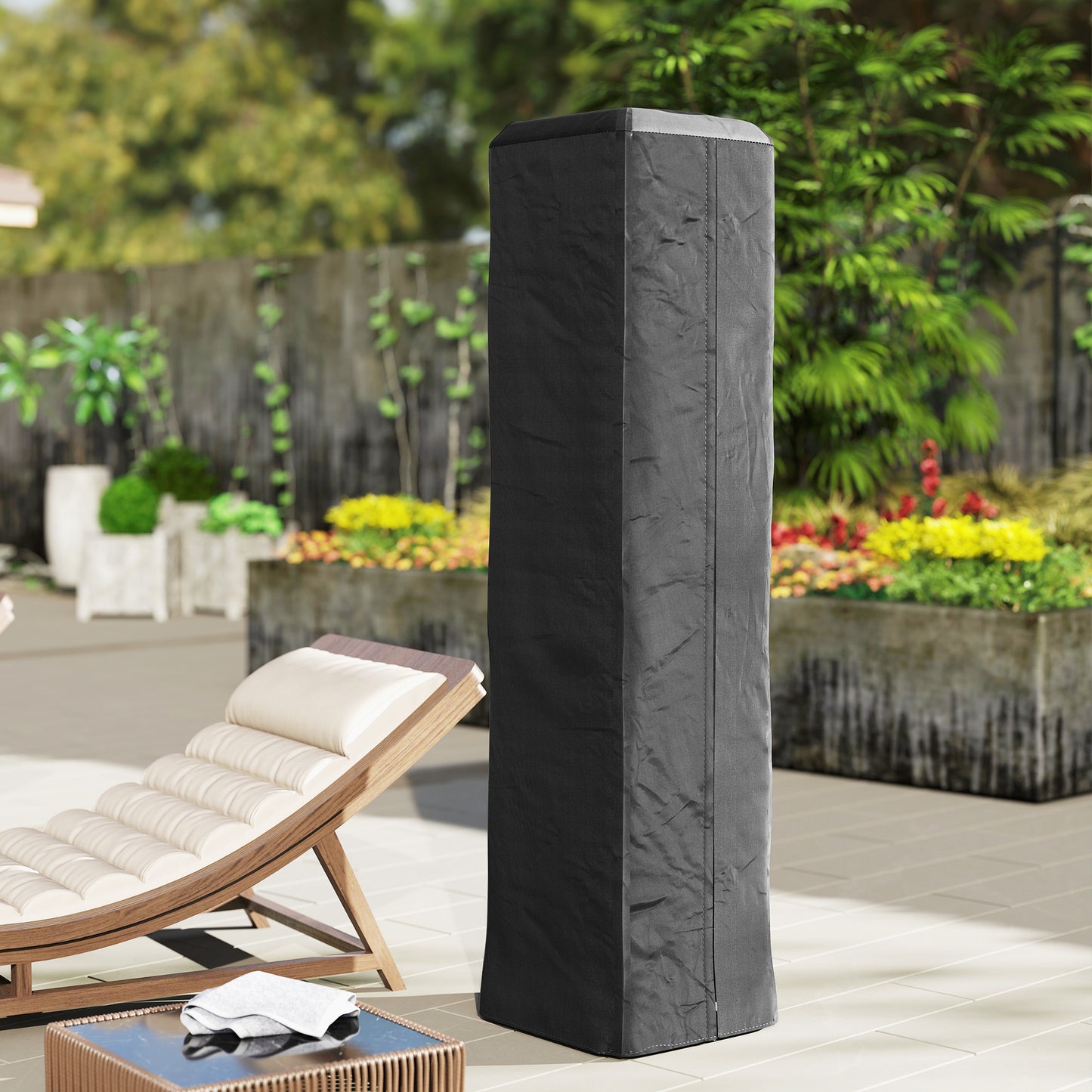Heavy Duty Gas Pyramid Patio Heater Cover