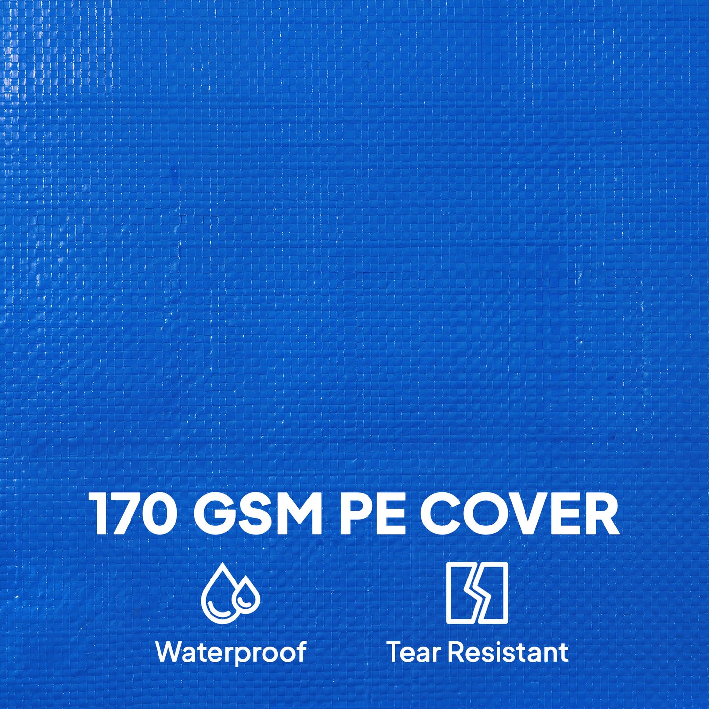 Round Pool Cover, 10 ft Waterproof Swimming Pool Cover