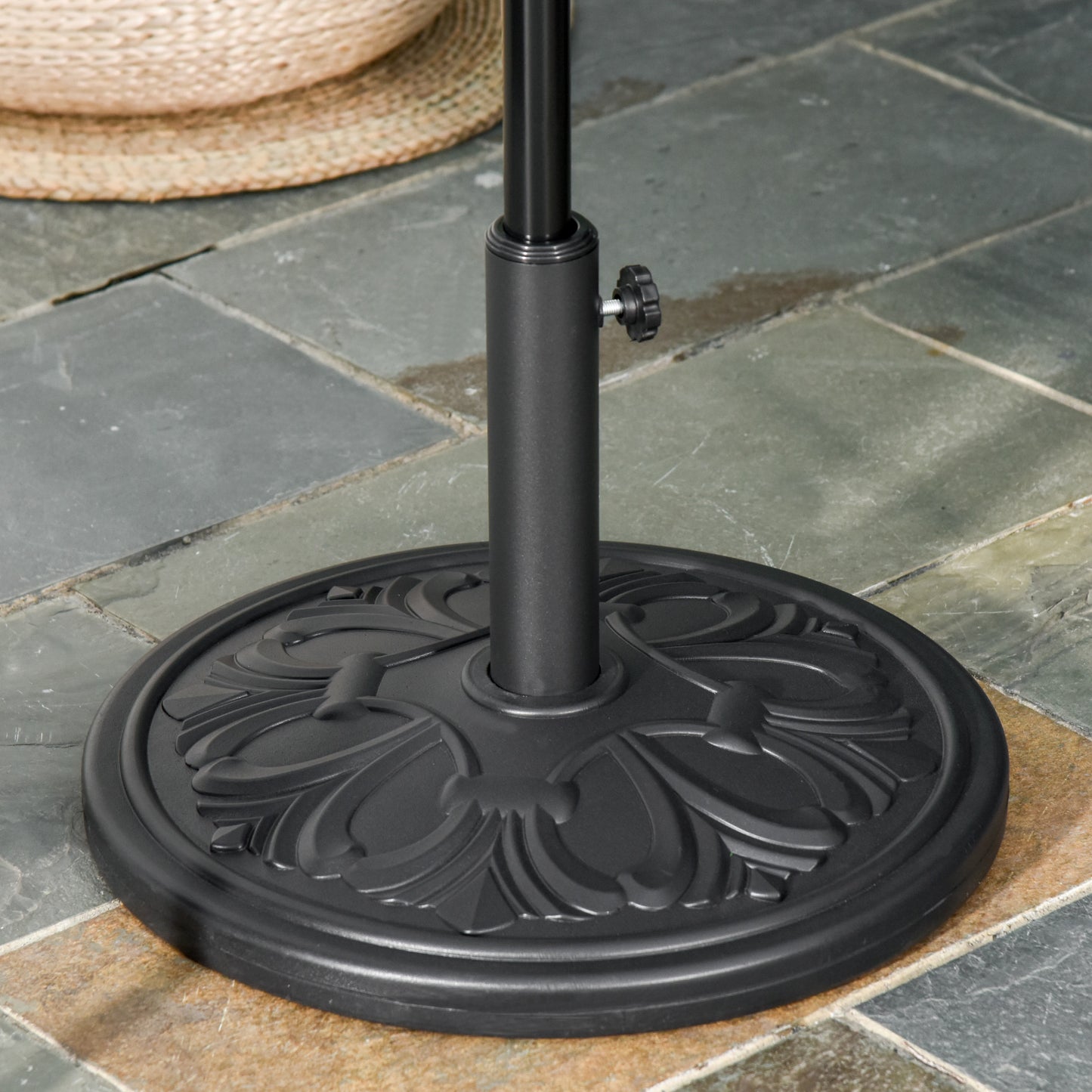 13kg Round Parasol Base Sun Umbrella Weight Stand Holder Patio