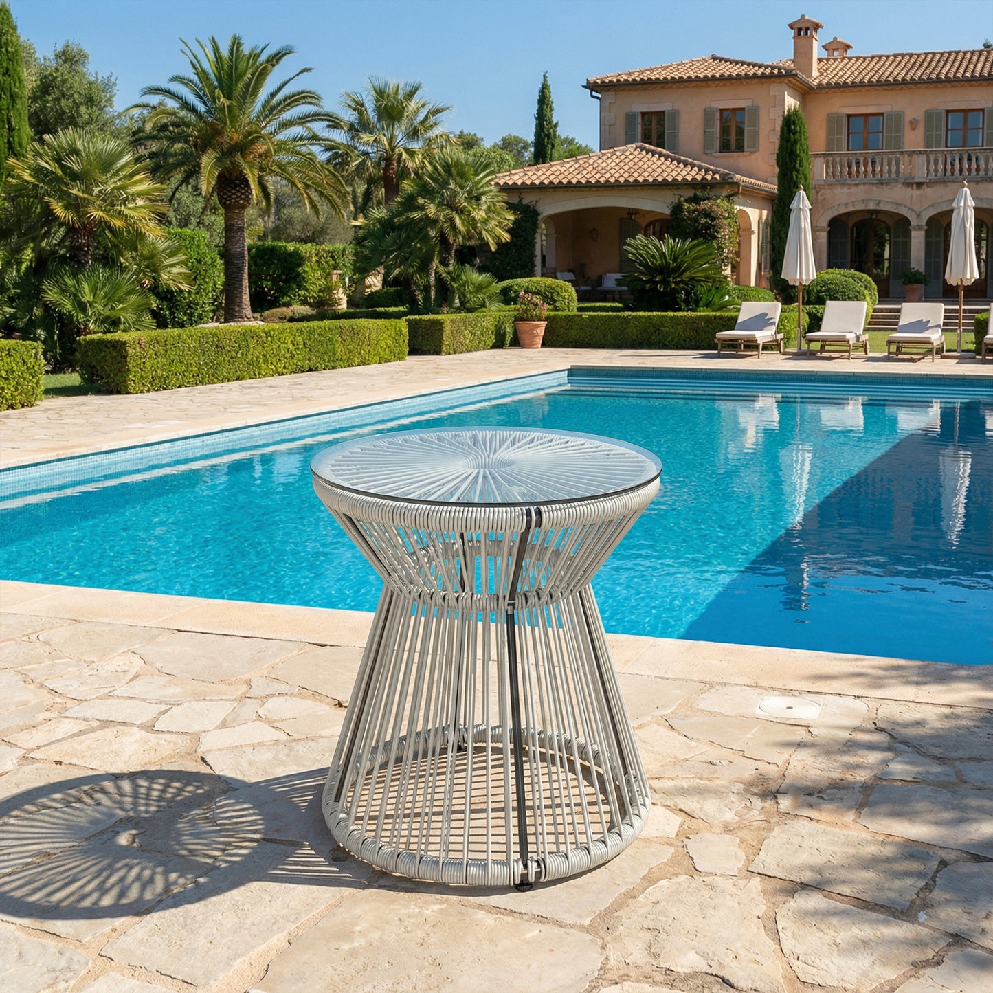 Rattan Outdoor Coffee Table (1)