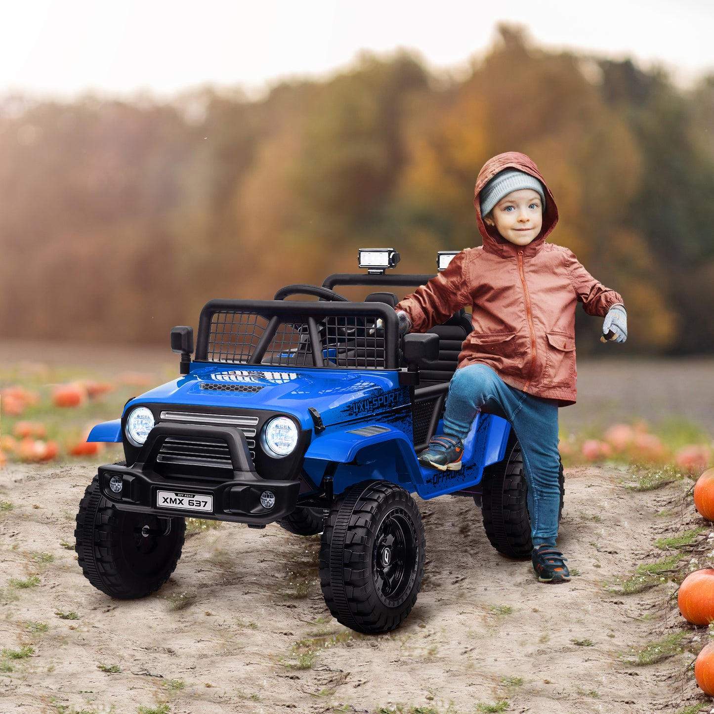 12V Battery Powered Kids Ride-On Car