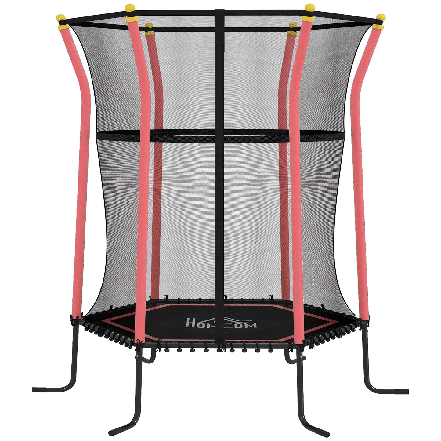 Kids Trampoline Mini Bouncer with Enclosure Safety Net