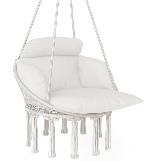 Hanging Chair Outdoor Hammock Chair with Soft Cushion
