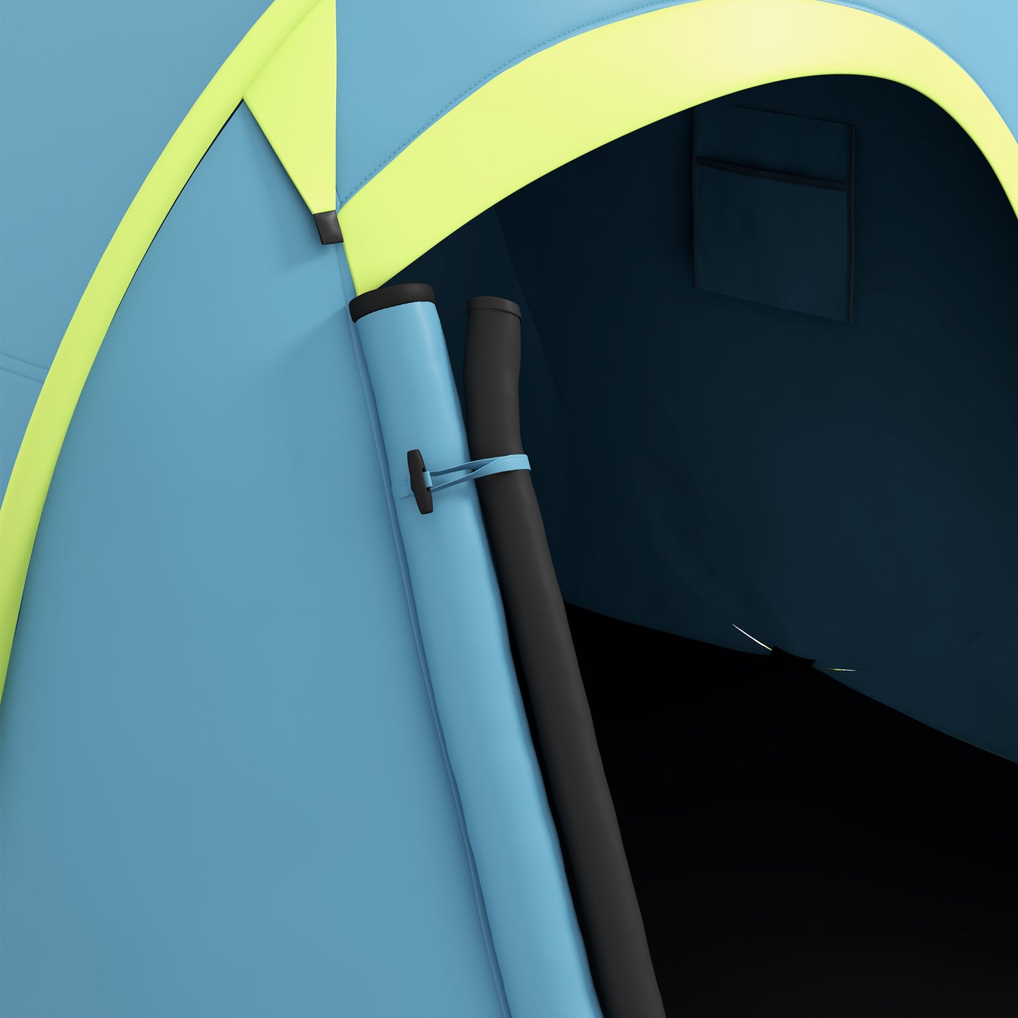 Two-Man Pop-Up Dome Tent, with Accessories