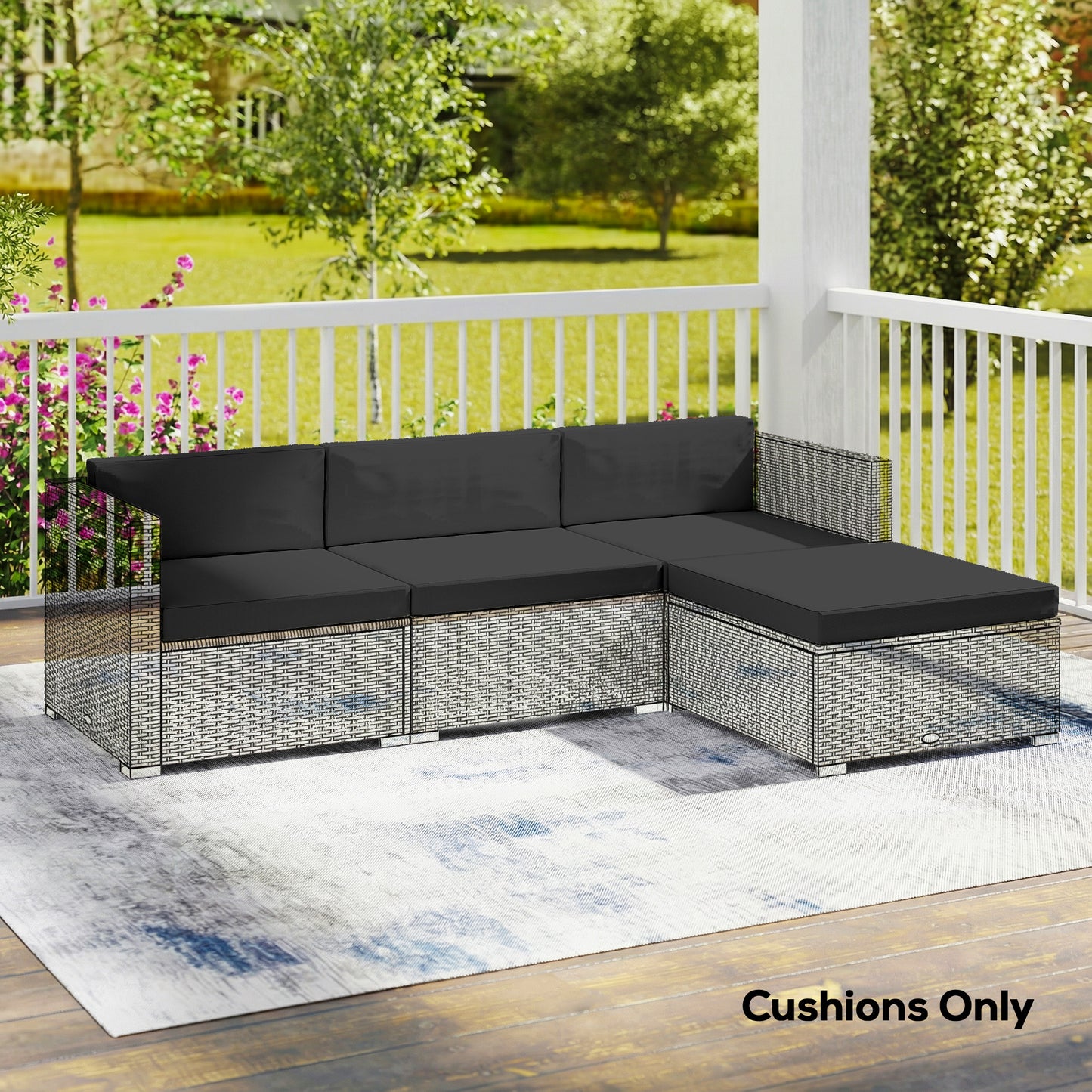 7-Piece Patio Furniture Cushions