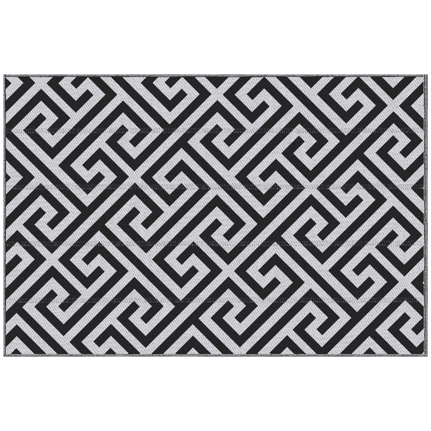 Outdoor Rug Reversible Mat Plastic Straw Rug Portable RV Camping Mat