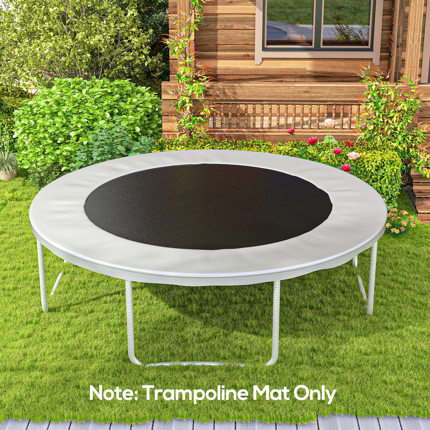 Replacement Trampoline Mat with Spring Pull Tool, 72 V-Hooks