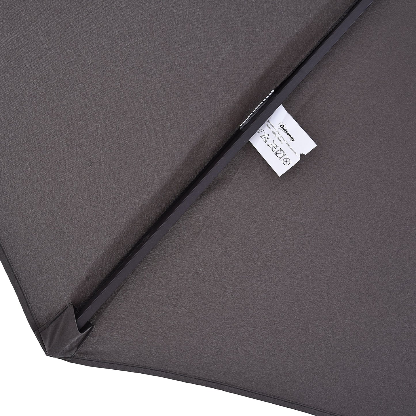 4.6m Garden Parasol Double-Sided Sun Umbrella Patio Market Shelter
