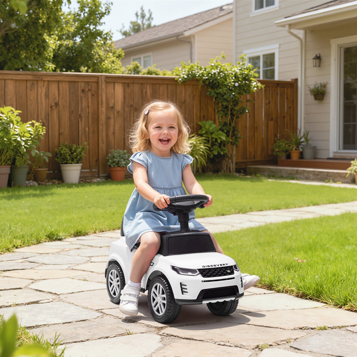 Land Rover Licensed Toddler Ride on Car with Horn, Engine Sounds
