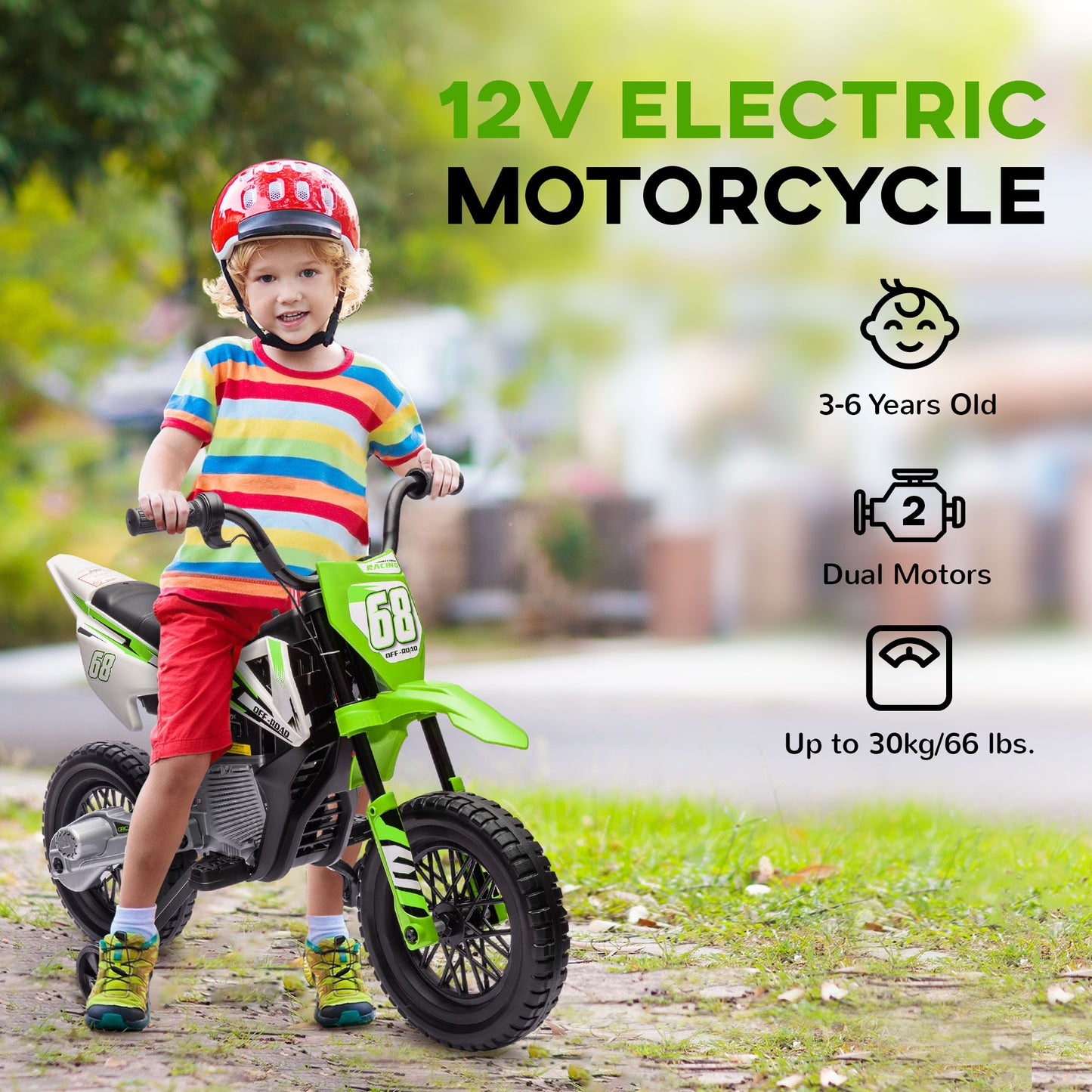 12V Kids Electric Motorbike