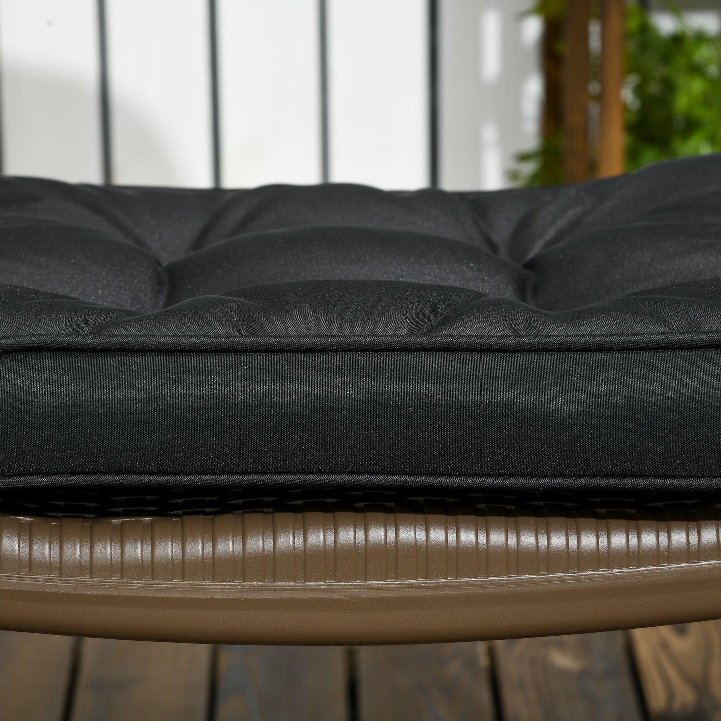 Garden Seat Cushion with Ties