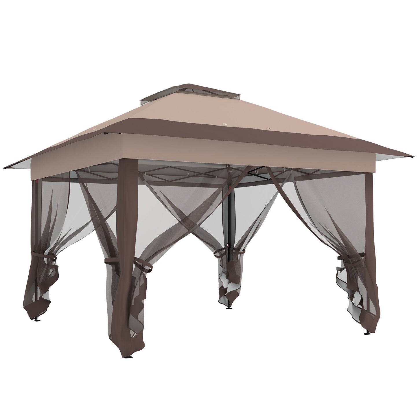 3.6 x 3.6 m Pop up Gazebo with Netting