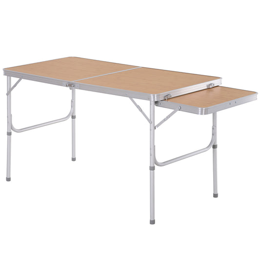 Aluminium MDF-Top 4ft Folding Portable Outdoor Table