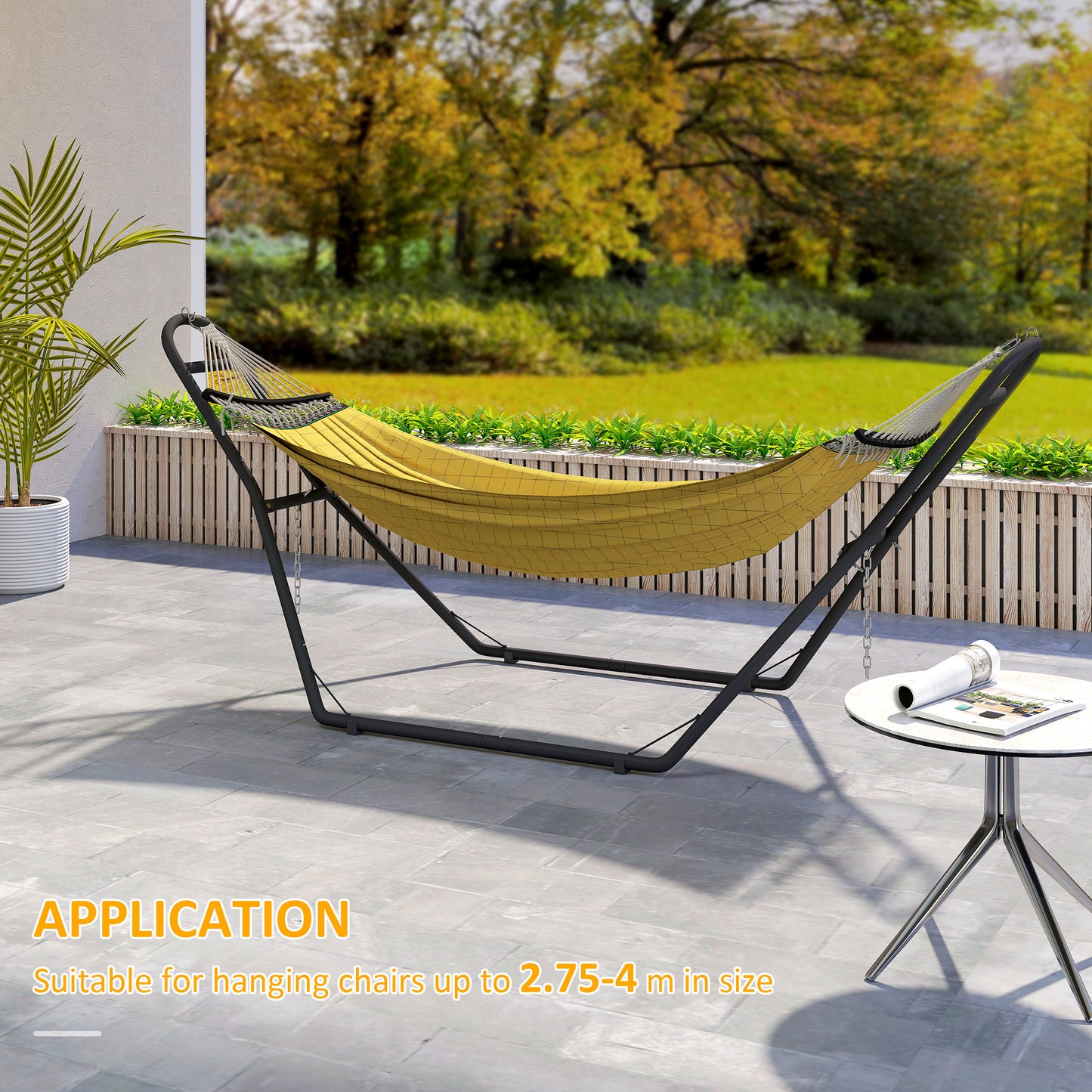 9ft Hammock Stand Adjustable Hammock Frame with Non-Slip Feet