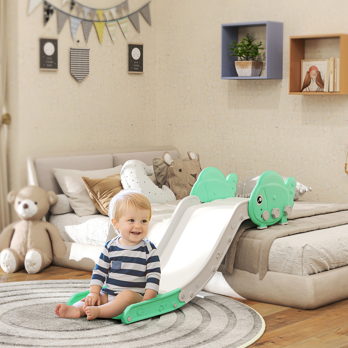 Kids Sofa Slide with 130cm Extended Length