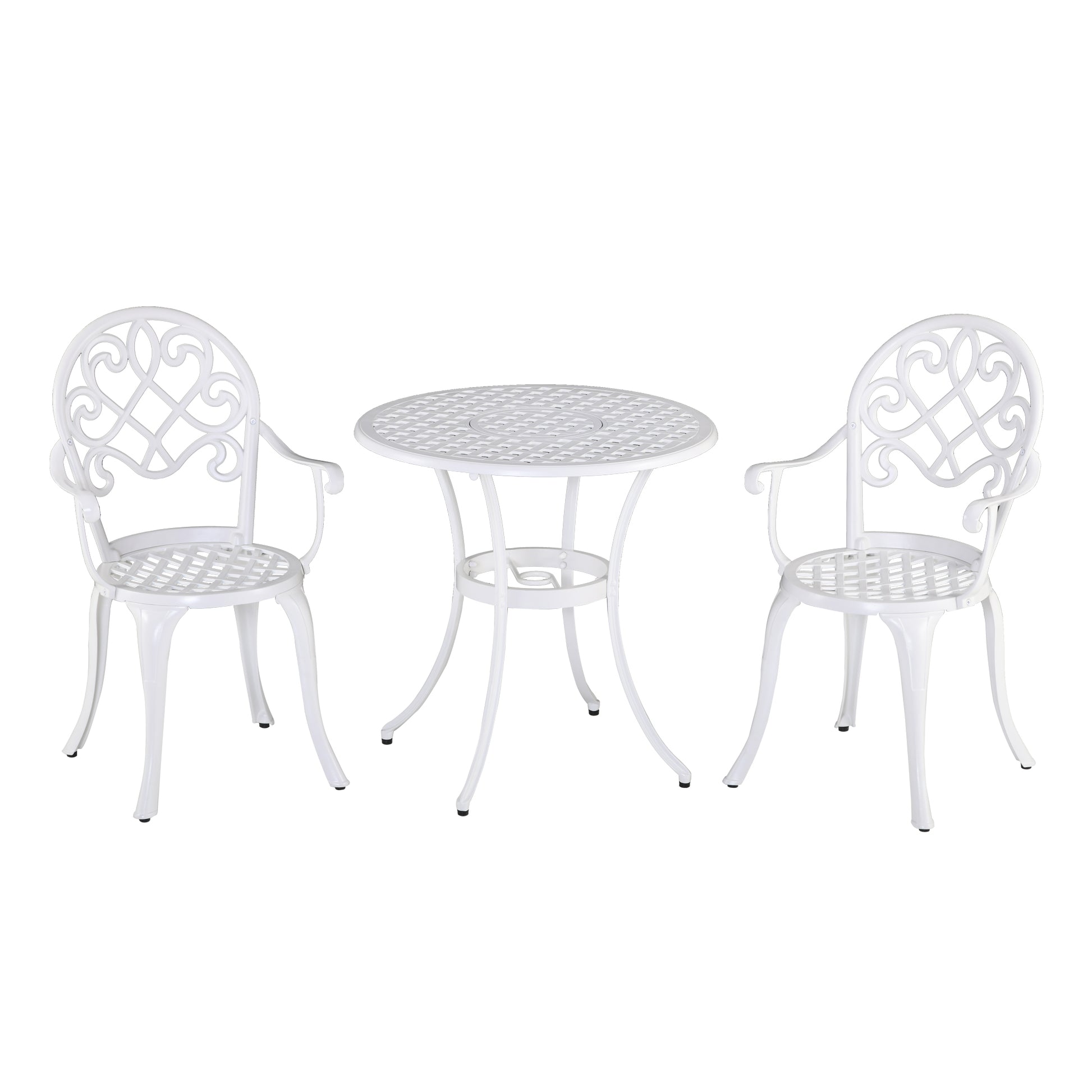 Three-Piece Elegant Aluminium Garden Set