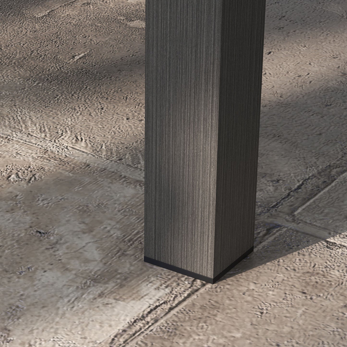 100cm x 60cm Aluminium Outdoor Coffee Table
