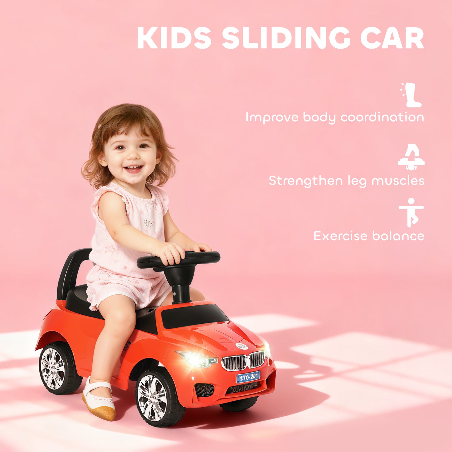 Ride on Car Baby Toddler Walker Foot to Floor Sliding Car Slider