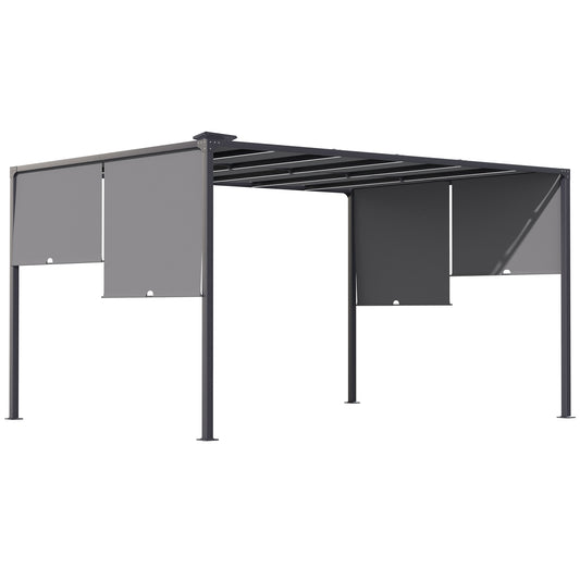 3(m) x 4m Metal Pergola with LED Lights