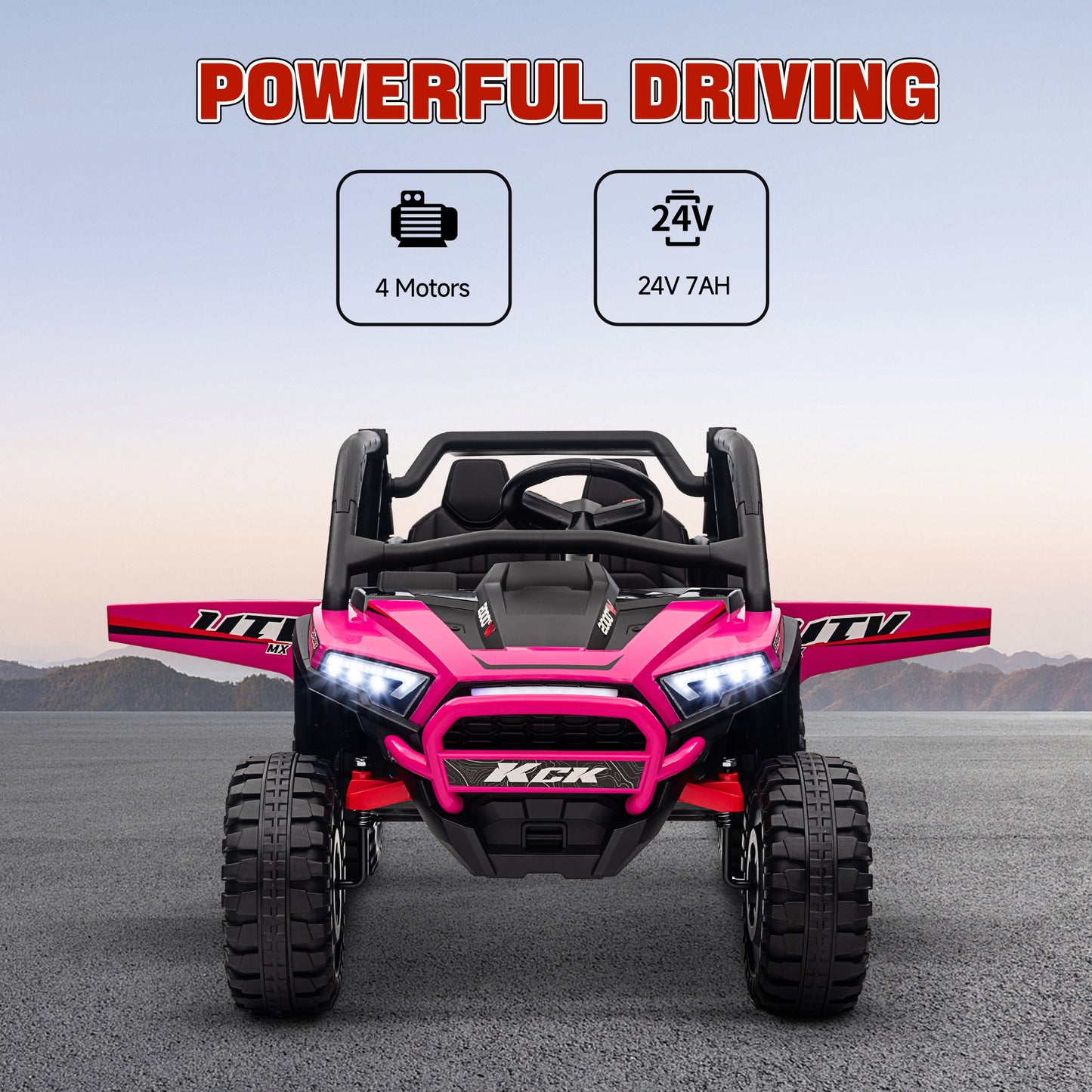 2 Seater 24V 7AH Ride on Truck