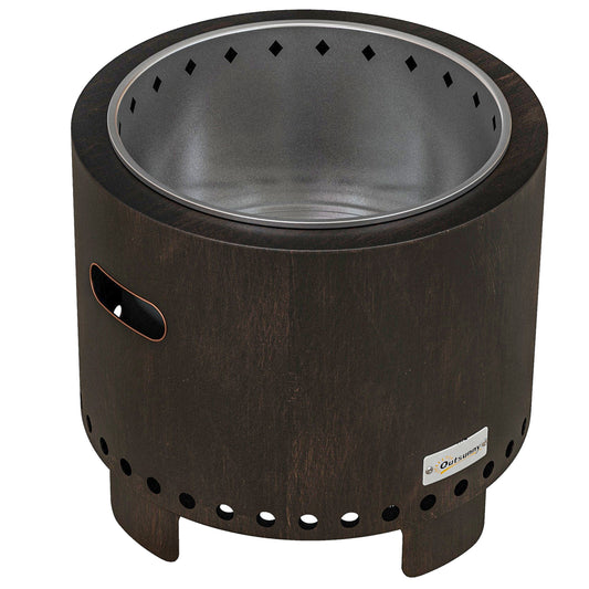 Metal Wood-burning Smokeless Fire Pit