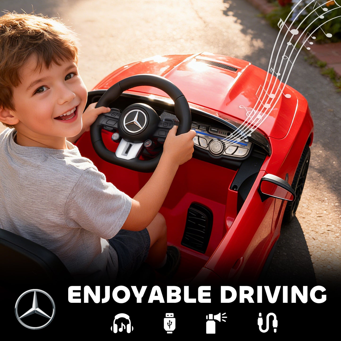 Licensed Mercedes AMG Kids Electric Car