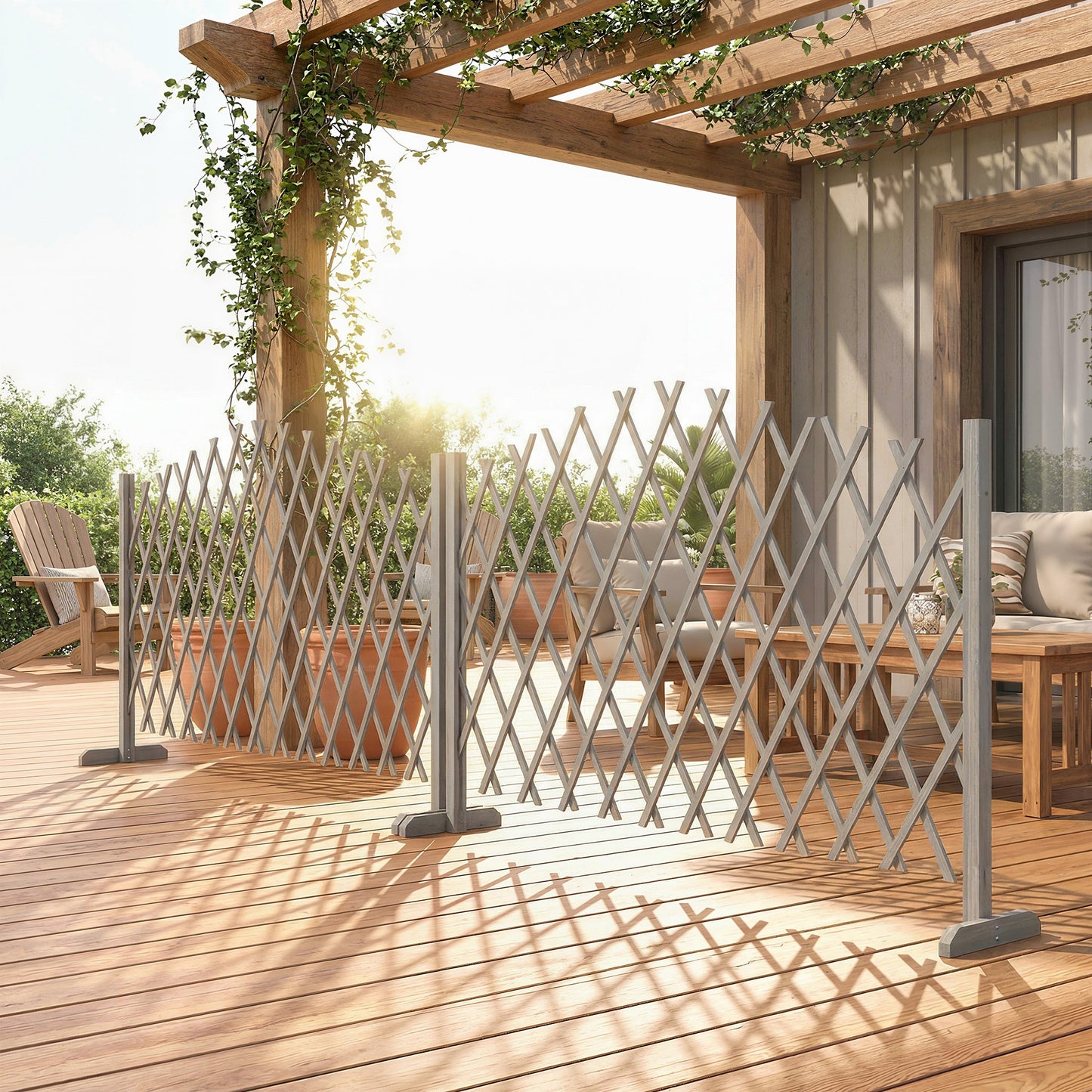 2 Pack Expanding Fence Panels