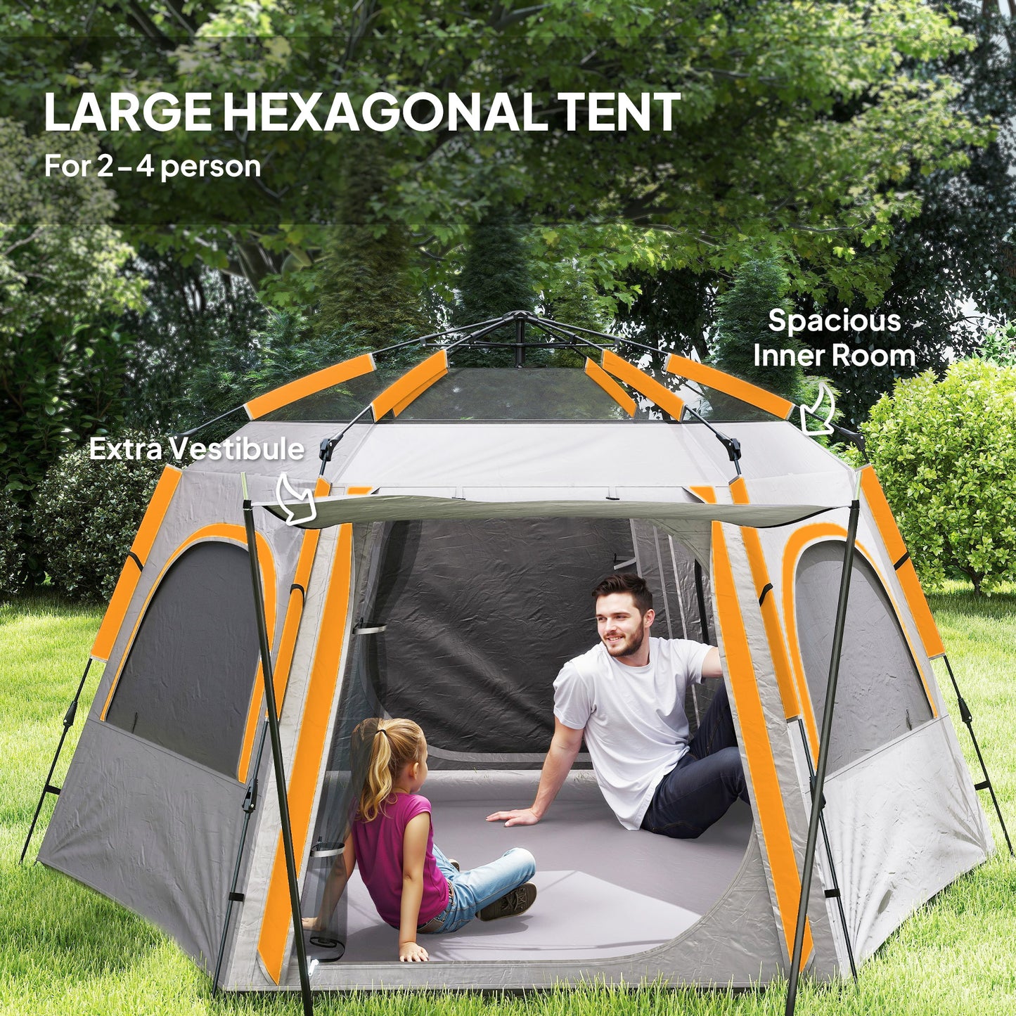 Instant Pop Up Camping Tent