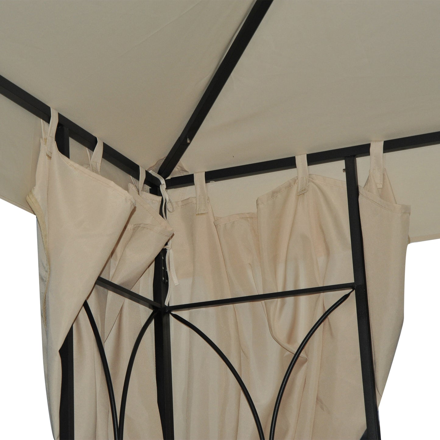 3 x 3 m Garden Gazebo Double Roof Marquee Patio Wedding Party Tent (1)
