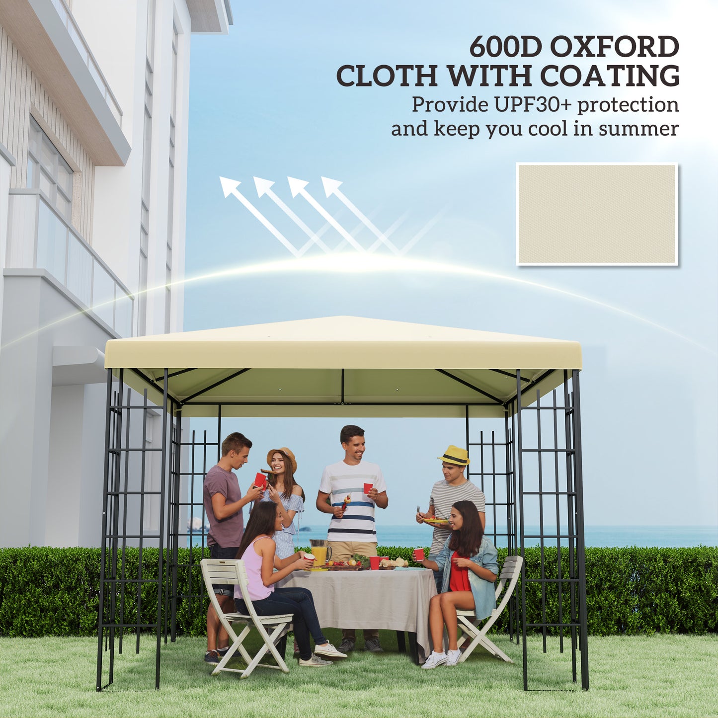 3 x 3(m) Gazebo Frame Replacement
