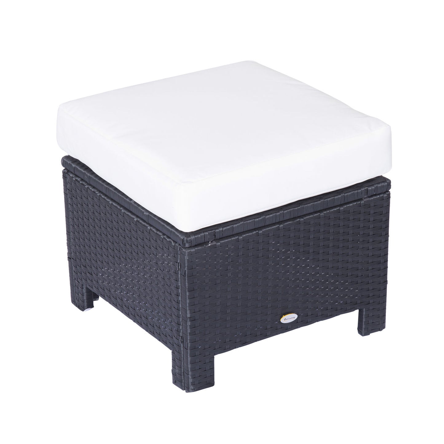 Rattan Footstool Wicker Ottoman