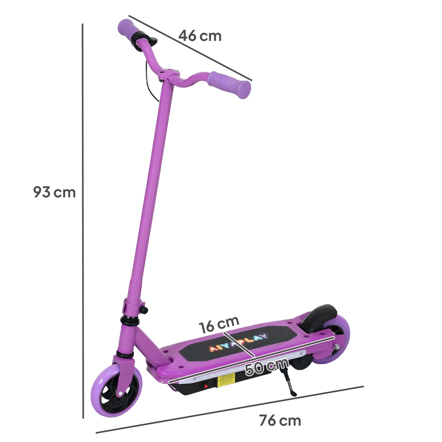 Electric Scooter for Kids 6-14 Years, with Colourful Lights