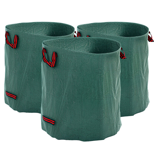 Garden Waste Bags, 272L x 3 Heavy Duty Garden Bags