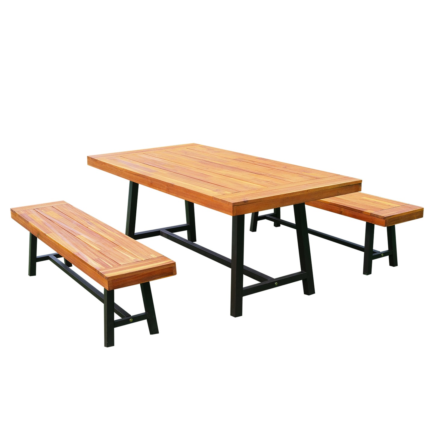Garden 3 Pieces Acacia Wood Picnic Table