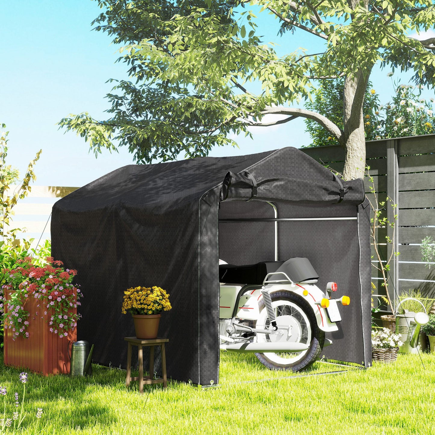 2.2 x 1.6 m Garden Storage Tent